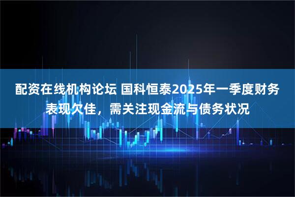 配资在线机构论坛 国科恒泰2025年一季度财务表现欠佳，需关注现金流与债务状况